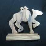 Banksy Camel Olive Wood - 2832 (1)