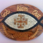FT8517-GOD BLESS OUR HOME PLAQUE